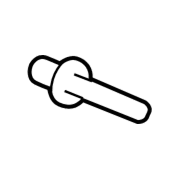 Buick 9132667 Side Retainer Rivet