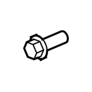 Cadillac 11549124 Crank Pulley Bolt