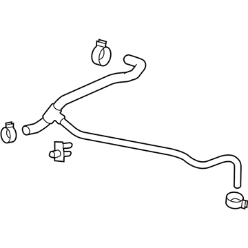 Chevy Silverado 2500 HD Coolant Pipe - 19257726