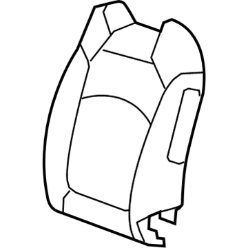 Buick 15899385 Seat Back Pad