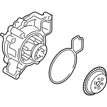 Buick Enclave Water Pump - 12709178