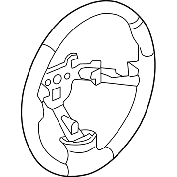 Saturn Aura Steering Wheel - 20827279