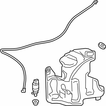 Buick Washer Reservoir - 26698449