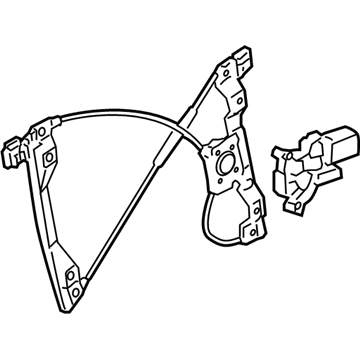 Pontiac G5 Window Regulator - 19369866