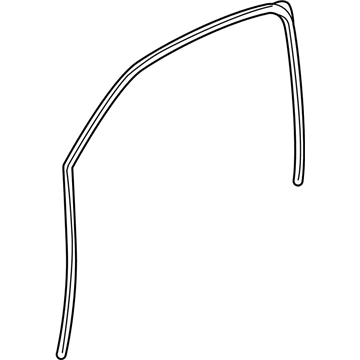 Chevy Cobalt Weather Strip - 20906469