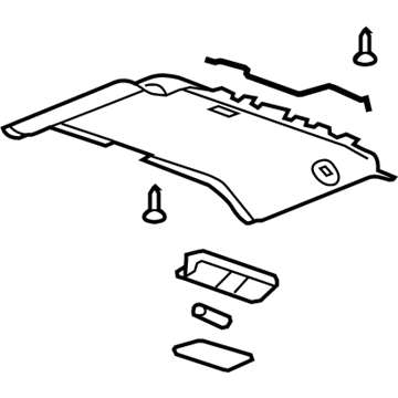 GM 20871378 Rear Headliner