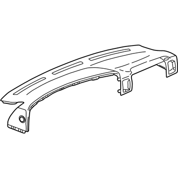 Chevy Dash Panel Vent Portion Covers - 15176086