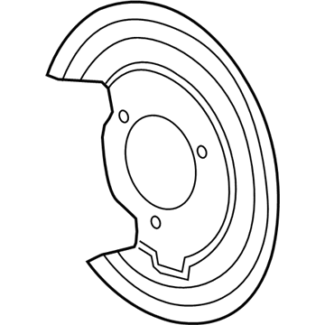 Buick Brake Backing Plate - 84145654