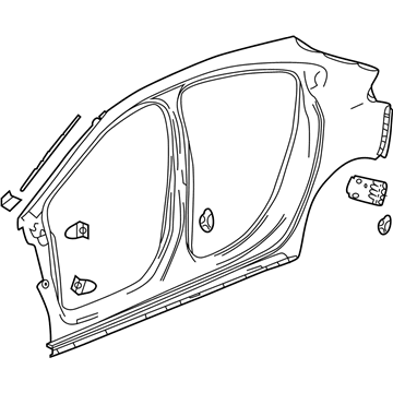 GM 39087568 Uniside Assembly, Rear Driver Side