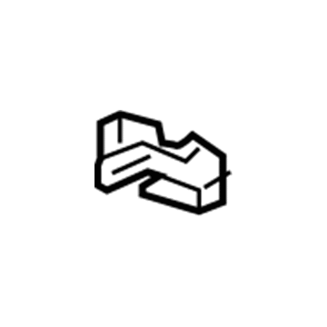 GM 84130603 Hinge Pillar Reinforcement Filler, Front Lower Driver Side