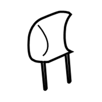 Chevy 88940263 Headrest Pad