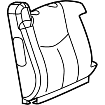 Chevy 88943234 Seat Back Cover