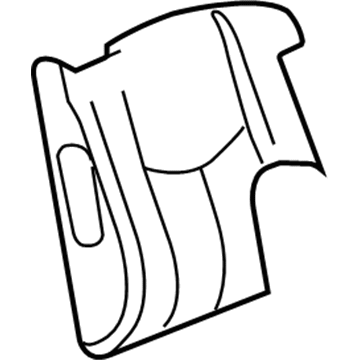 Chevy 88941599 Seat Back Pad