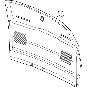 Saturn 15223662 Gate Trim Panel