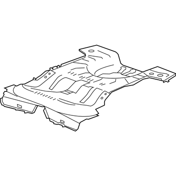 Buick 22970520 Rear Floor Pan