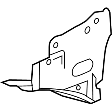 GM 22975344 Extension Panel, Front Driver Side