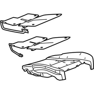 Cadillac ATS Occupant Detection Sensor - 84138312
