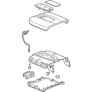 GM 84925682 Armrest Assembly