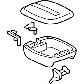 Cadillac 19328710 Lid Assembly