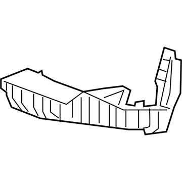 GM 84055929 A/C & Heater Case