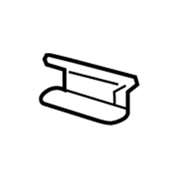 GM 89044463 Armrest Door Latch, Black