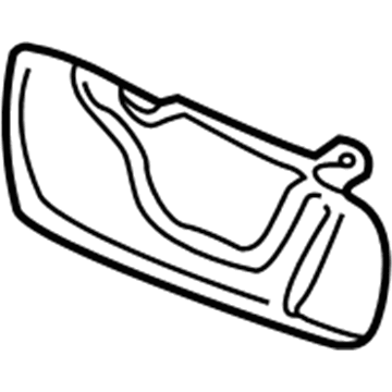 Chevy 15256832 Sunvisor
