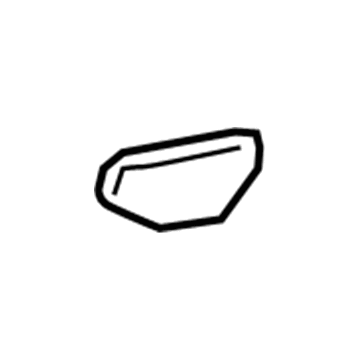 GM 23194955 Handle, Inside Cover, Driver Side