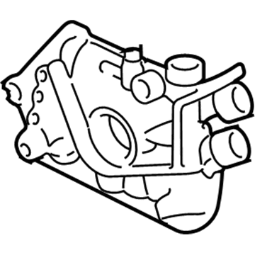 Cadillac Oil Pump - 90571901