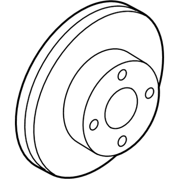 Chevy City Express Brake Disc - 19316546