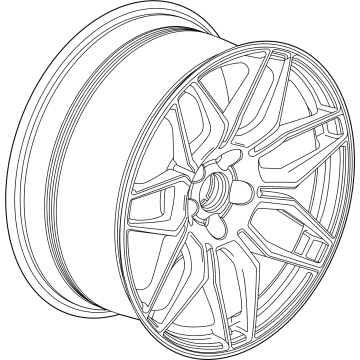 GM 84334348 Wheel, Red