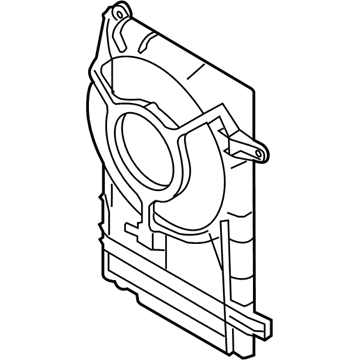Chevy Aveo Fan Shroud - 93742288