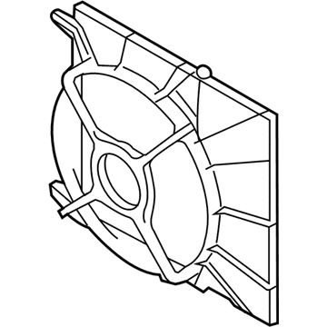 Chevy 93740543 Fan Shroud