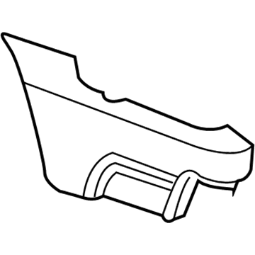 GM 15082064 Side Molding, Outer Driver Side