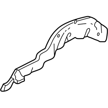 Chevy S10 Fender Splash Shield - 15989762