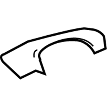 Cadillac 25749976 Cluster Visor
