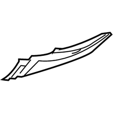 Cadillac 25750539 Knee Bolster