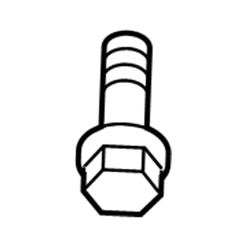 Chevy 11610915 Tow Hook Bolt