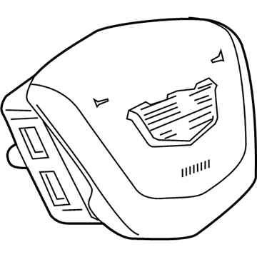 GM 84569170 Driver Inflator Module, Jet Black