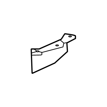 GM 85540969 Deflector, Passenger Side