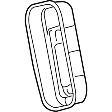 GM 19123250 Front Seat Air Bag Housing, Driver Side