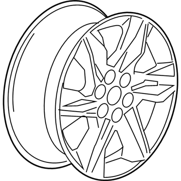 Chevy Blazer Spare Wheel - 84549104