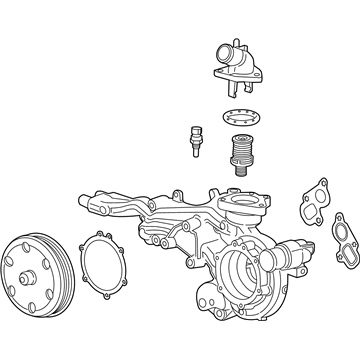 GM 12685731 Water Pump