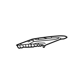 GM 42708014 Liner, Black, Front