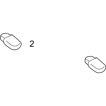 Buick 13500812 License Lamp Bulb