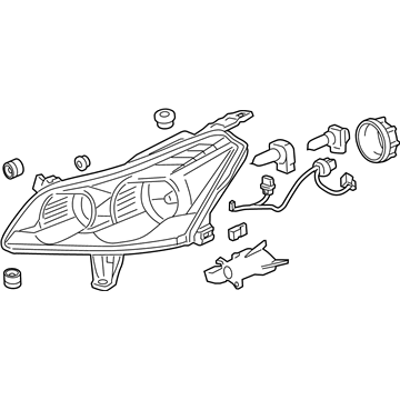 Chevy Traverse Headlight - 20794802