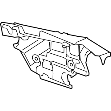 GM 23401671 Insulator, Front Passenger Side