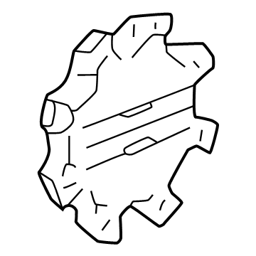 GM 84806050 Center Cap