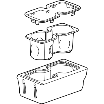 Chevy Cup Holder - 23467145