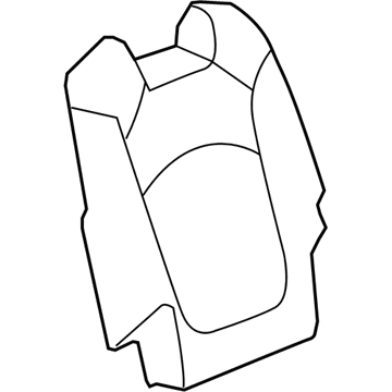 Chevy 22958221 Seat Back Cover
