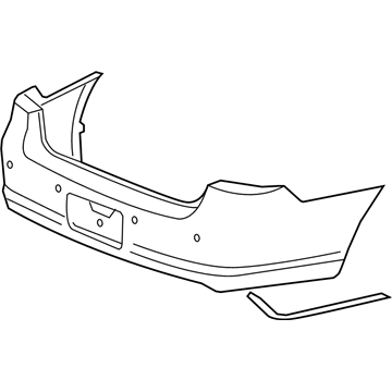 Buick Lucerne Bumper - 19121118